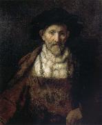 Portrait of an Old Man in Period Costume